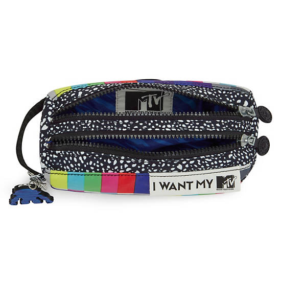 Plecaki Kipling Allie MTV Pencil Case Kolorowe | PL 1174ZU